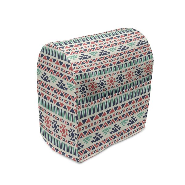 Copertura Per Frullatore Tribale Abakuhaus, Arte Locale, Custodia Per Utensili Da Cucina Con Tasche, 36 X 39 X 24 Cm, Blu Notte E Verde Mare-image