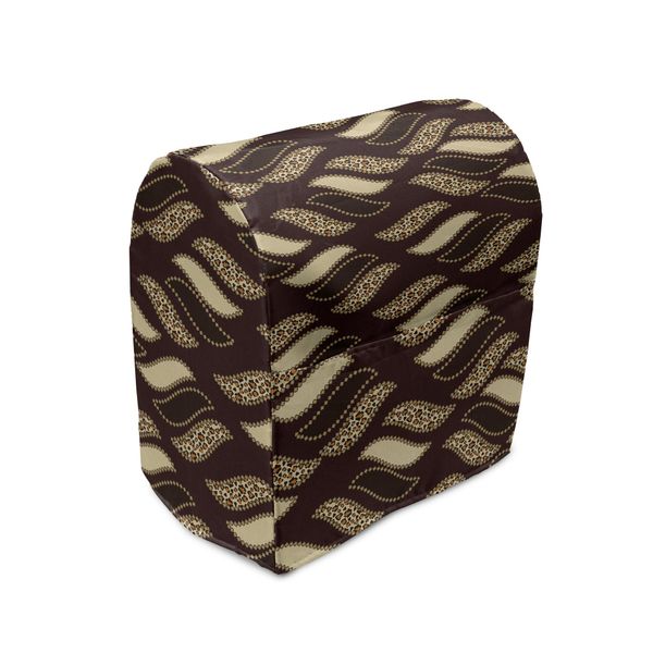 Abakuhaus Copertura Per Frullatore Da Tavolo Marrone, Motivo Pelle Di Ghepardo Safari, Custodia Per Elettrodomestici Da Cucina Con Tasche, 36 X 39 X 24 Cm, Redwood Brown-image