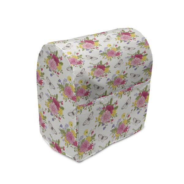 Abakuhaus Copertura Per Frullatore Shabby Flora, Giardino Botanico, Custodia Per Elettrodomestici Da Cucina Con Tasche, 36 X 39 X 24 Cm, Multicolore-image