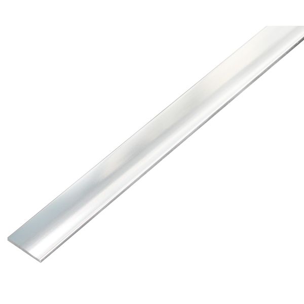 Alberts 499273 Barra Piatta, Alluminio, Naturale, 1000 X 50 X 3 Mm, Set Da 3-image