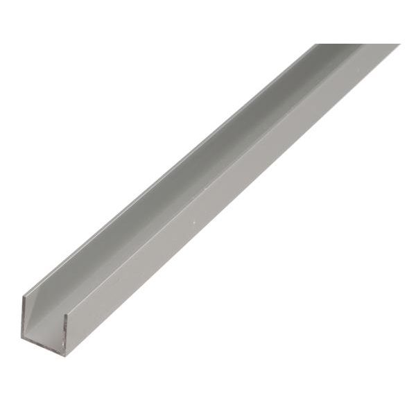 Alberts 498528 Profilo A U, Alluminio, Naturale, 1000 X 8 X 8 Mm, Set Da 11-image