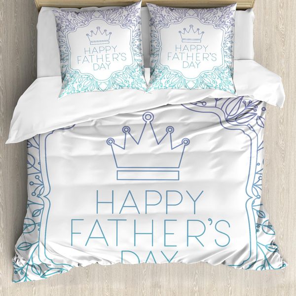 Abakuhaus Set Copripiumino Per Letto Singolo, Design Foglie Vivaci, Antiacaro E Anallergico, Con Federa, 155 Cm X 220 Cm - 80 X 80 Cm, Malva Scuro Seafoam-image