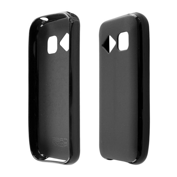 Caseroxx Cover Protettiva In Tpu Compatibile Con Easyfone Prime-A5, Custodia In Gomma Per Cellulare Nera-image