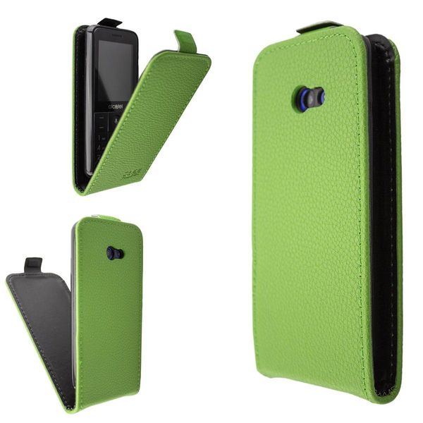Caseroxx Custodia Del Telefono Cellulare Flip Cover Compatibile Con Alcatel 3088 / 3088X, Custodia Smartphone Flip Cover-image