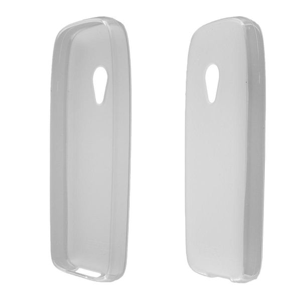Caseroxx Cover Protettiva In Tpu Compatibile Con Nokia 6310 (2021), Custodia In Gomma Per Cellulare Bianco-Trasparente-image