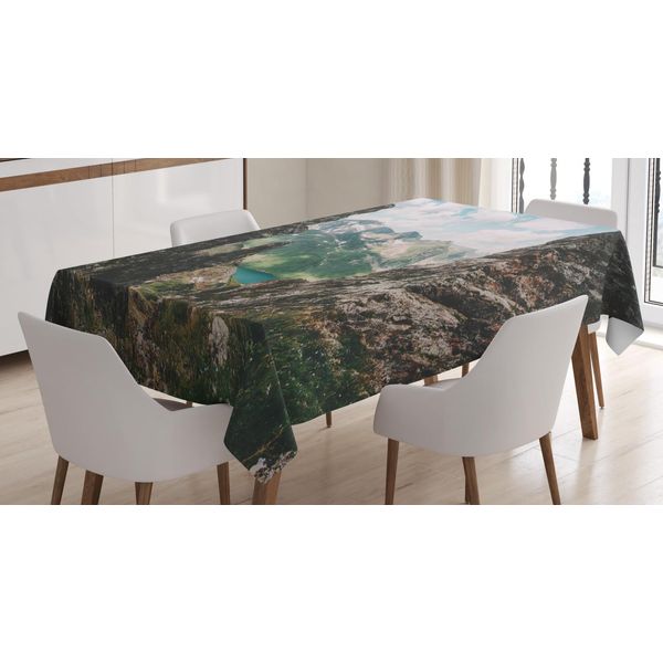 Abakuhaus Tovaglia Paesaggistica, Montagne Rocciose Americane, Adatta Per Interni Ed Esterni Lavabile Stampa Colori Chiari Nessuno Sbiadimento, 140 X 200 Cm, Multicolore-image