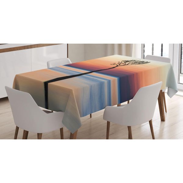Abakuhaus Tovaglia Paesaggistica, Mangrovie Al Tramonto, Stampa Con Colori Vivaci Che Non Sbiadiscono, Lavabile Per Interni O Esterni, 140 X 240 Cm, Multicolore-image