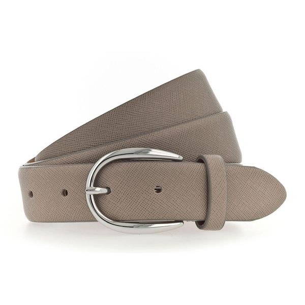 Vanzetti Pelle Cintura Classics 30Mm Cambered Leather Belt W80 Taupe Grigio-image