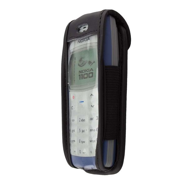 Custodia In Pelle Con Clip Da Cintura Per Nokia 11-image