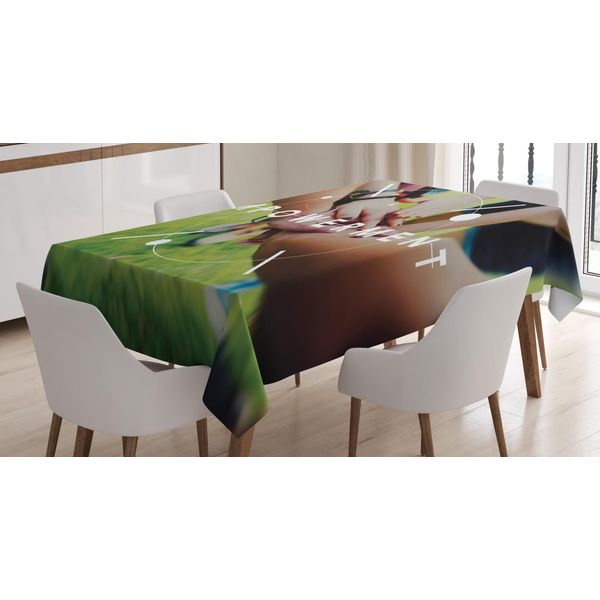 Abakuhaus Tovaglia Autorizzata, Progresso E Collaborazione, Stampa Personalizzata Colori Chiari Senza Scolorimento Lavabile Per Uso Esterno, 140 X 170 Cm, Multicolore-image