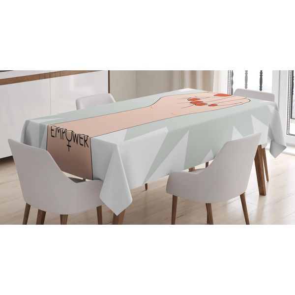 Abakuhaus Tovaglia Autorizzabile, Donne Faust Potente, Personalizzata Colori Resistenti Lavabile Adatta Per Uso Esterno Colori Chiari, 140 X 170 Cm, Multicolore-image