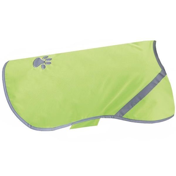 Gilet Catarifrangente Di Avvertimento Per Cani - Robusto "Giallo - Taglia: M"" - Gilet Catarifrangente Con Fodera - Gilet Di Sicurezza Per Cani, Giacca Cappotto"-image
