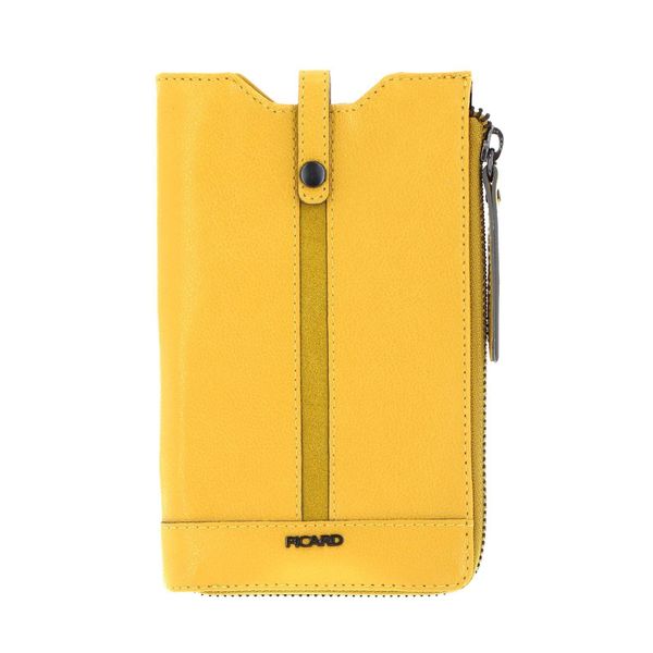 Picard Pelle Borsa A Tracolla Borsa Per Cellulare Marie 1 Phone Bag Lemon Giallo-image