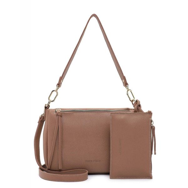 Suri Frey Borsa A Tracolla Borsa A Tracolla Orry Crossover Bag Taupe Marrone Chiaro-image