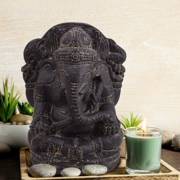 Figura Di Ganesha Dio Sangli 21 X 23 X 31 Cm-image