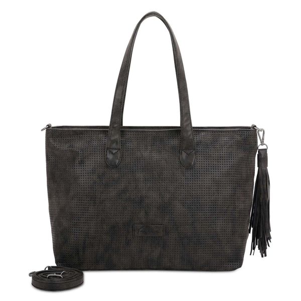 Fritzi Aus PreußEn Borsa Shopper Borsa A Tracolla Vintage Jordy Shopper Black Idol Grigio Scuro-image