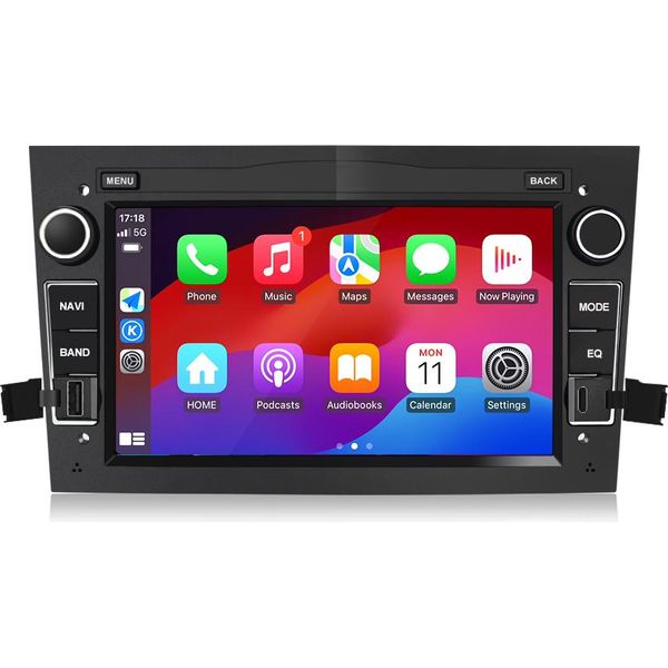 Carplay 2+64G Android13 Wifi Dab Autoradio Navi Wifi Per Opel Zafira B Corsa D Astra H Vivaro Vectra C Rds Fm Usb 2DIN-image