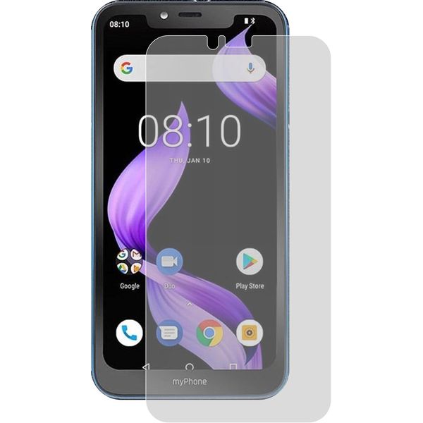 2X Pellicola Blindata Premium Per Myphone Prime 3 - Protezione Dello Schermo Cristallino - Pellicola Protettiva-image