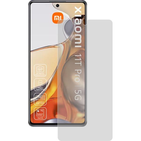 Xiaomi 11T Pro - 3X Pellicola Protettiva Antiriflesso Antibatterica Anti-Impronta-image