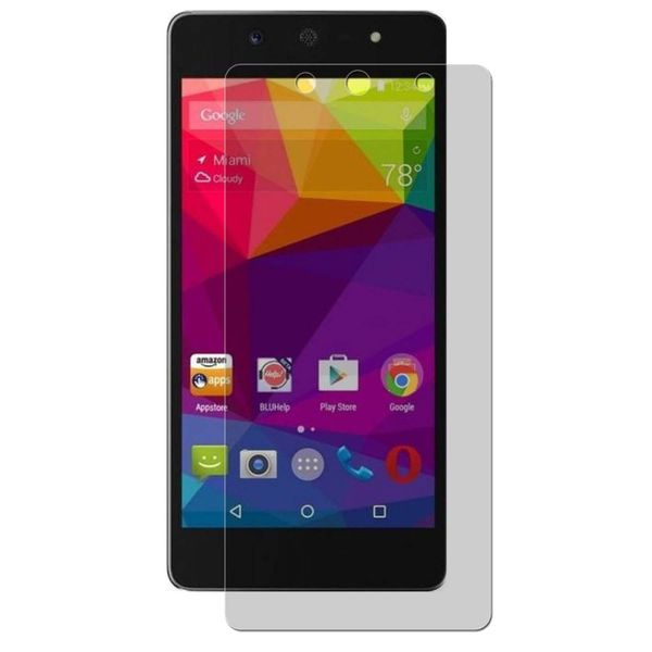 3X Blu Vivo Selfie Protezione Dello Schermo Antiriflesso Antibatterico-image