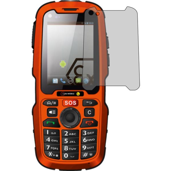3X Pellicola Blindata Per I.Safe Mobile IS320.1 Pellicola Blindata Premium 7H-image