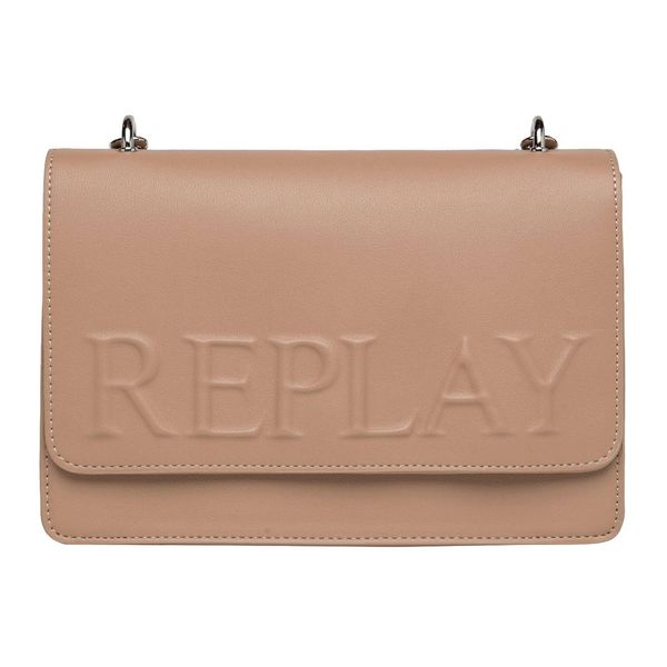 Replay Borsa A Tracolla Borsa A Tracolla Crossbody Bag Pale Grey Brown Marrone Chiaro-image