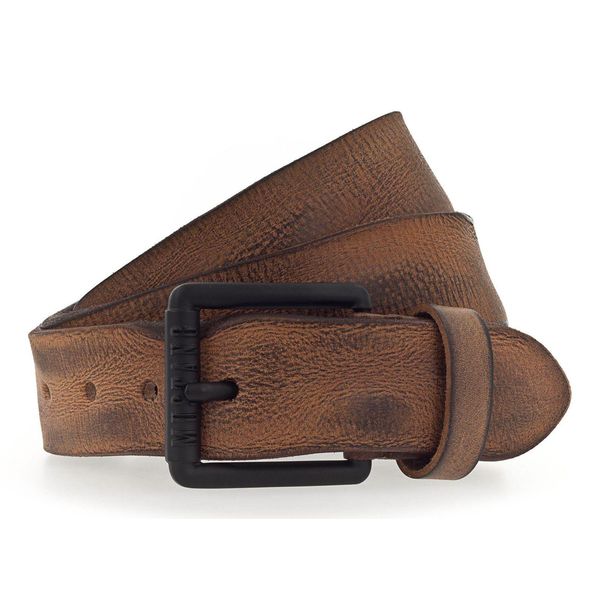 Mustang Pelle Cintura Leather Belt 40Mm W110 Cognac Marrone Chiaro-image