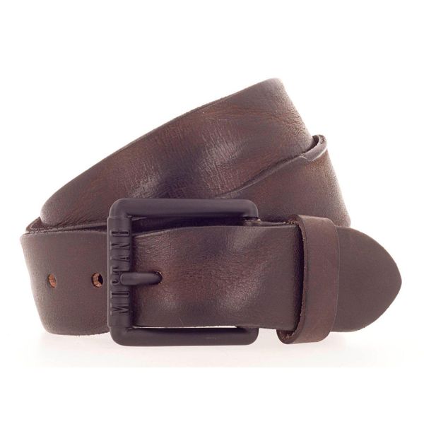 Mustang Pelle Cintura Leather Belt 40Mm W90 Brown Marrone Scuro-image