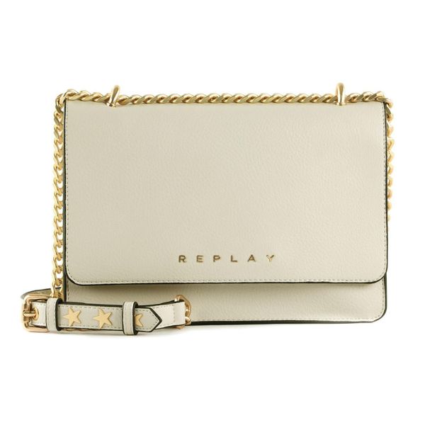 Replay Borsa A Tracolla Borsa Da Sera Shoulder Bag Light Grey Avorio-image