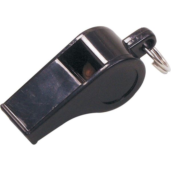 Select Fischietto Per Arbitro In Plastica Grande, Taglia Grande, Nero-image
