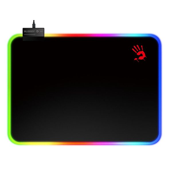 A4Tech Bloody MP-35N, Tappetino Per Mouse Da Gioco Rgb Retroilluminato 350×250 Mm-image