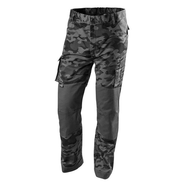 Pantaloni Di Sicurezza - Pantaloni Da Lavoro Camo Urban - Pantaloni Di Protezione Pantaloni Di Protezione Neo Tools - Moro - Taglia: 3XL-image