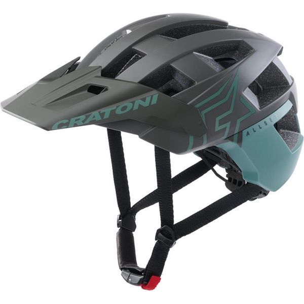 Cratoni Mtb - Casco Bici Allset Pro Grigio Pietra/Salvia Opaco-image