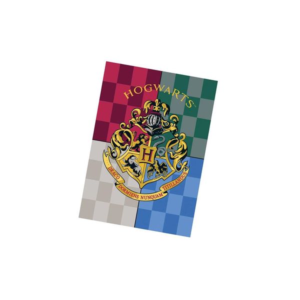 Coperta In Pile Con Logo Di Harry Potter Hogwarts 100 X 140 Cm-image