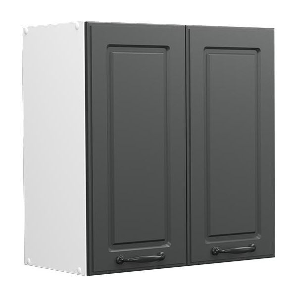 Vicco Pensile Da Cucina R-Line, 60 Cm, Antracite Casa Di Campagna/Bianco-image