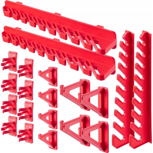 Ganci Da Parete Per Utensili Kadax, Ganci Da Parete Forati In Plastica Pp, Set Di Ganci Per Utensili-image