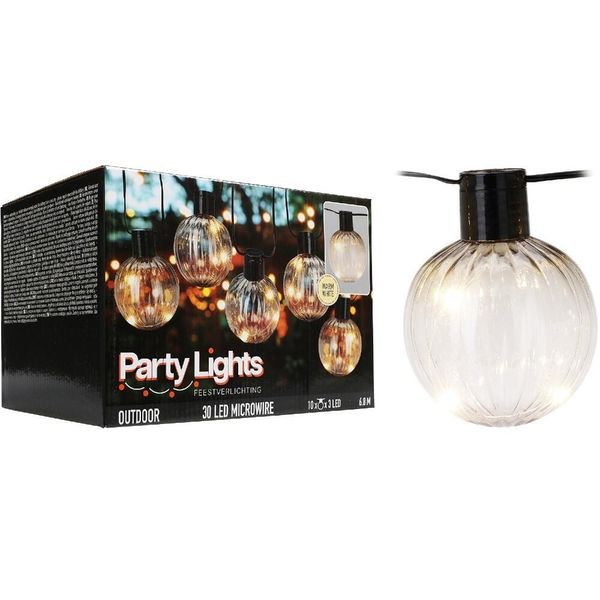 Progarden Catena Luminosa Led Party 10 Lampadine 6,8 M KO-AF5300250-image