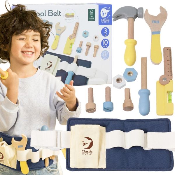 Classic World - Classic World Set Di Cinture Per Piccoli Lavori Di Bricolage 13 Pz.-image