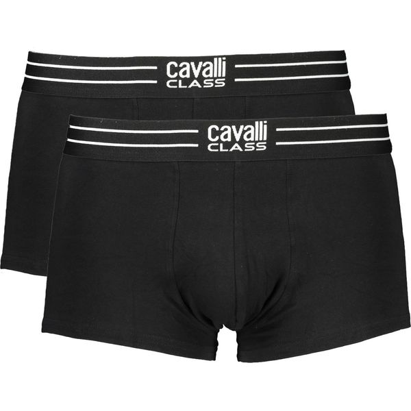 Cavalli Class Confezione Doppia Boxer Elasticizzati Con Logo: Taglia - S Taglia: S-image