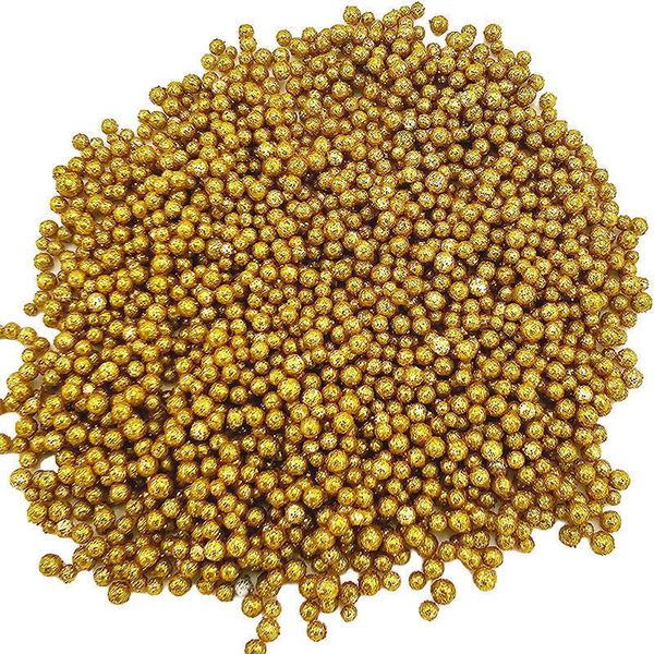 Styropor Balls Palline Di Polistirolo Glitterate 2-3Mm 10G - Oro-image