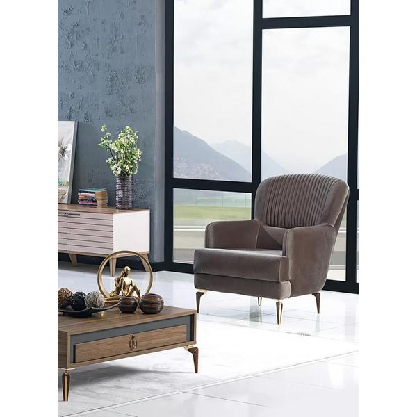 Poltrone Per Il Soggiorno Design Moderno Mobili Imbottiti Arredamento Di Lusso Sedute Arredamento-image