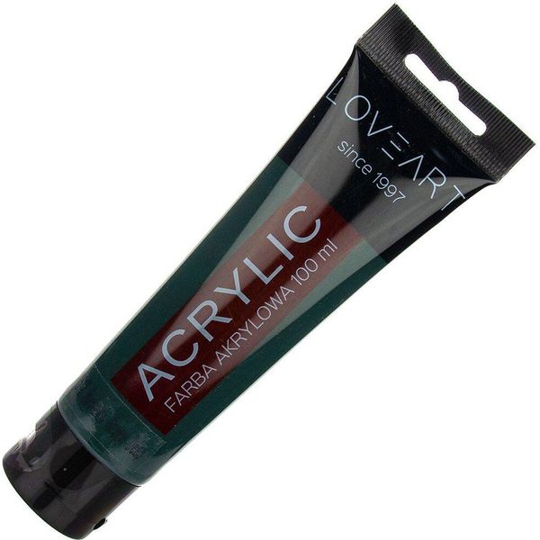 Loveart 100ML Pittura Acrilica Per Artisti Colore Pittura, Hook Verde Profondo 512, Verde Scuro-image