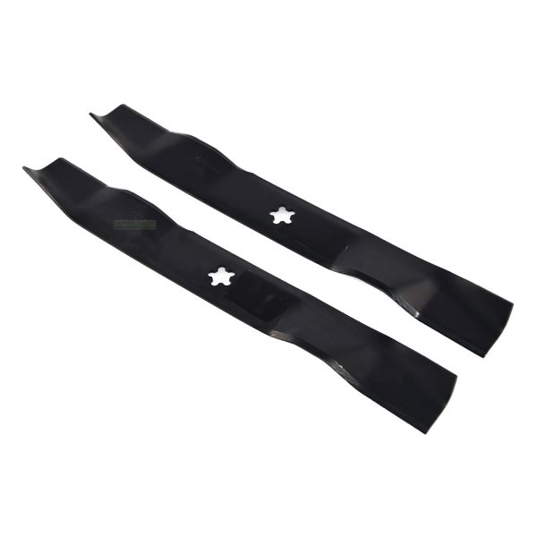 2 X 46 Cm 36 Pollici Lame Mulching Per Mcculloch MC1236 / Partner P1192 / 5321401-01-image
