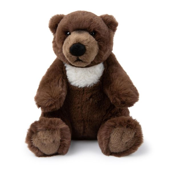 Wwf - Eco PlüSchtier - GrizzlybäR (25Cm) Lebensecht Kuscheltier Stofftier PlüSchfigur-image