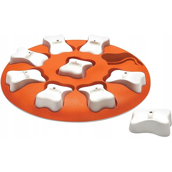 Gioco Di Strategia Per Cani Outward Hound Nina Ottosson Dog Smart Arancione Bianco-image