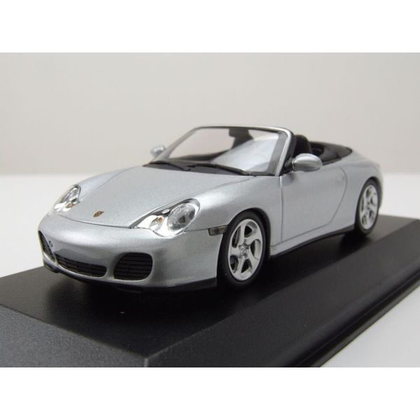 Maxichamps 940062831 Porsche 911 (996) 4S Cabrio 2003 Argento 1:43-image
