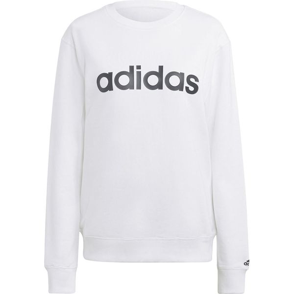 Felpa Adidas Essentials Linear French Terry W IC6879 Pullover Adidas Taglia: M,-image