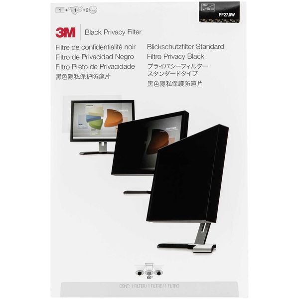 3M 7000031975 3M PF270W1B Blickschutzfilter Black FüR 68,6Cm 27,0 16:10-image