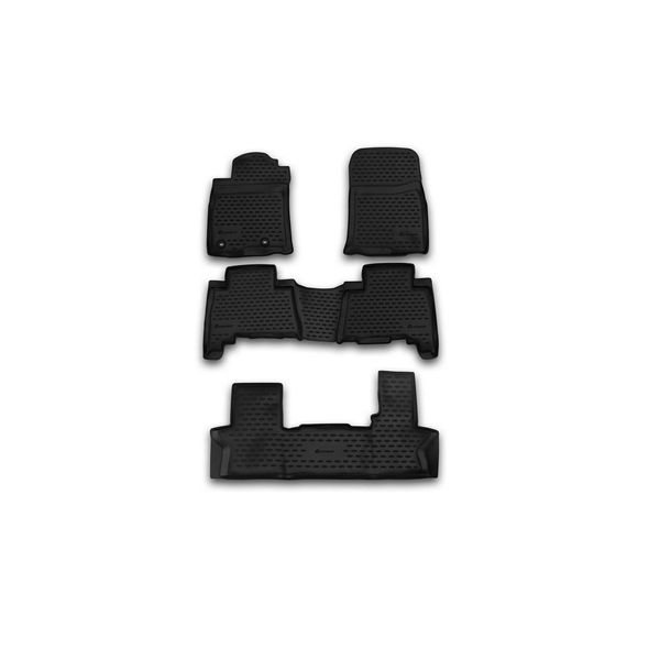 Tappetini In Gomma Vano Piedi Fodera Per Toyota Land Cruiser Prado 150 2013 --image