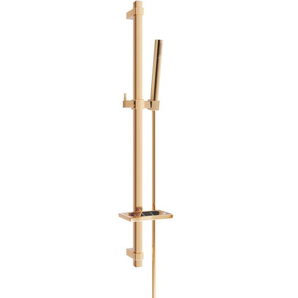 Mexen DQ70 Set Doccia Scorrevole, Oro Rosa - 785704581-60-image